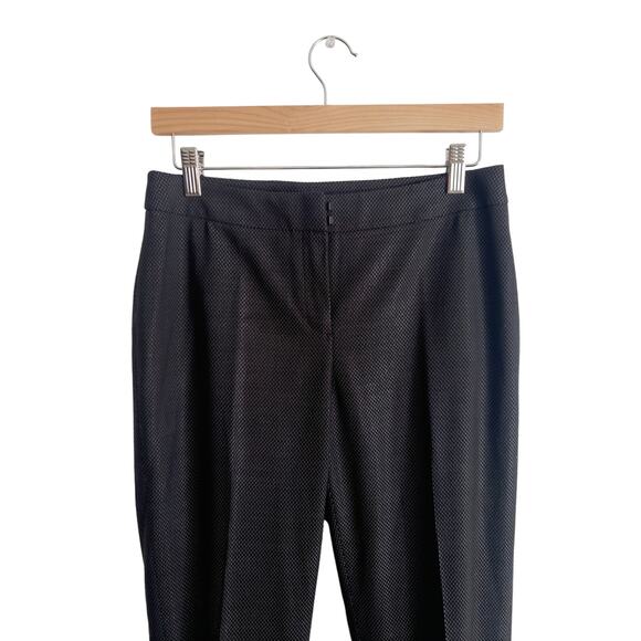 Lafayette 148 New York Barrow Printed Stretch Wool Pants Size 4 - Picture 2 of 10